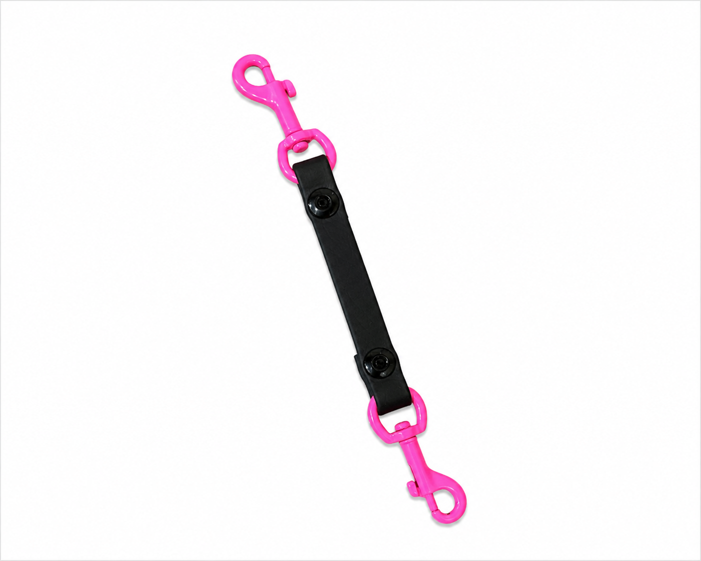 7.5" Biothane Prong Collar Backup Clip - Custom Powder Coated Hardware