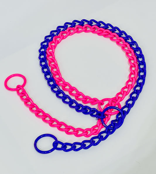 3mm Powder Coated Herm Sprenger Slide Chain/Choke Chain Collar for Dogs
