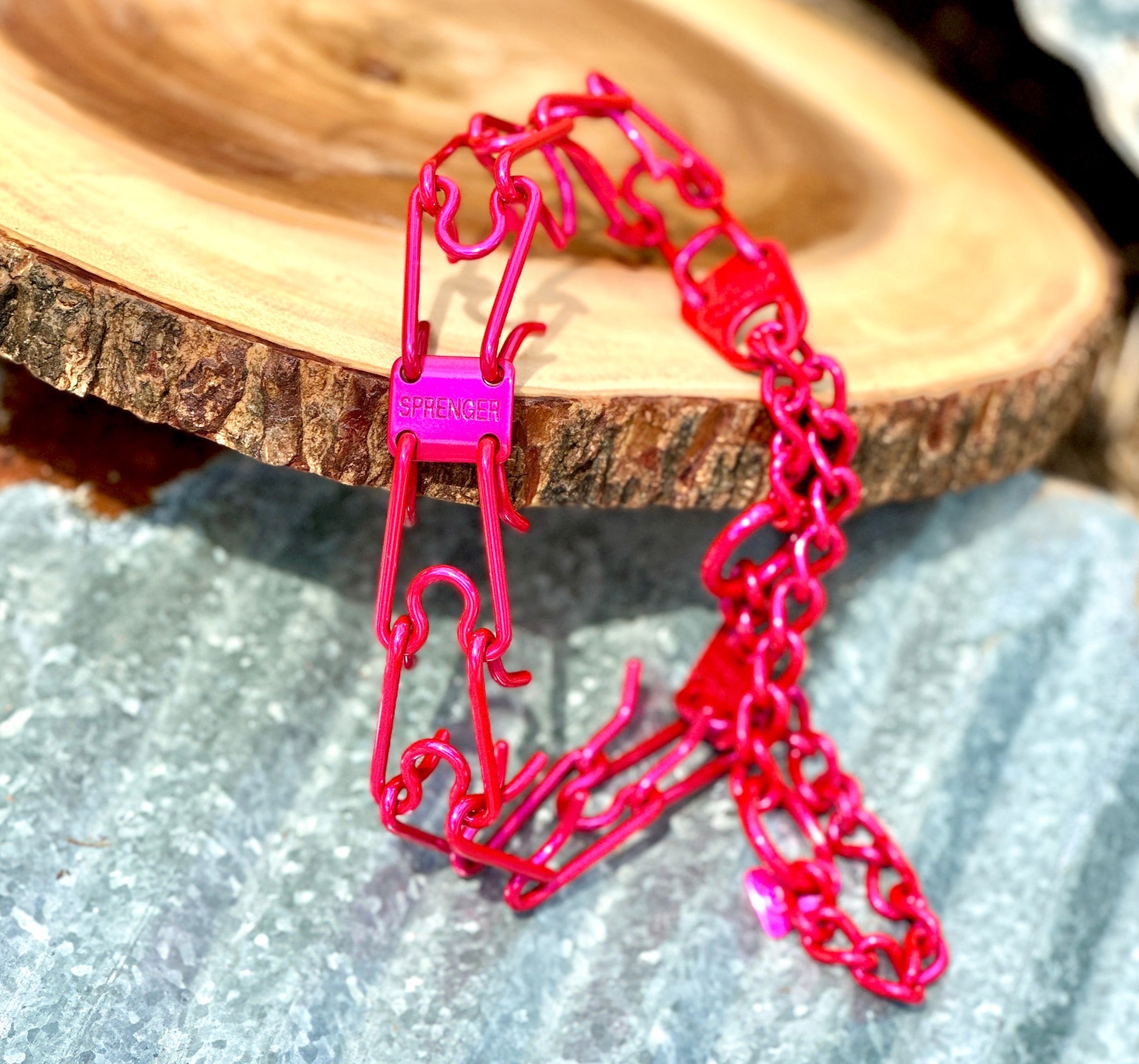 Pink 2024 pinch collar