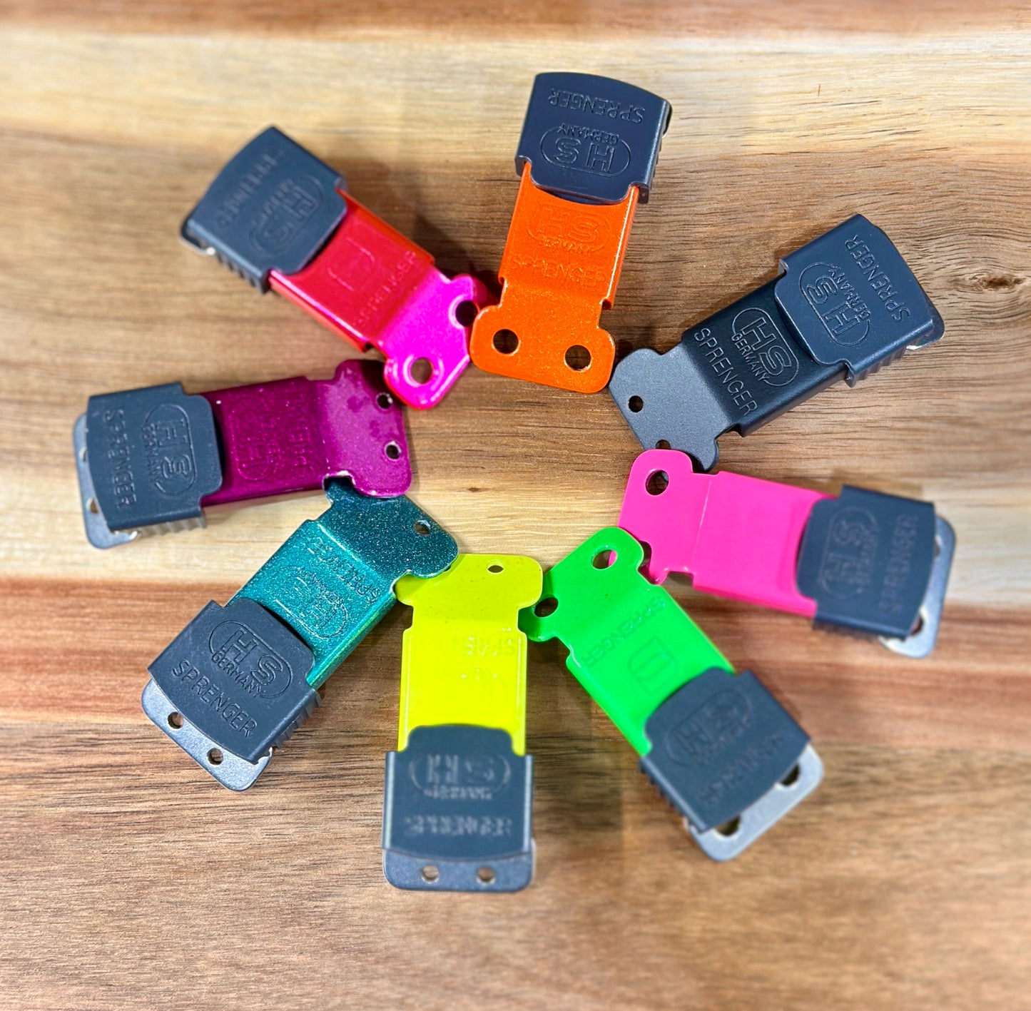 Custom Powder Coated Herm Sprenger ClicLock Buckle for Prong Collar