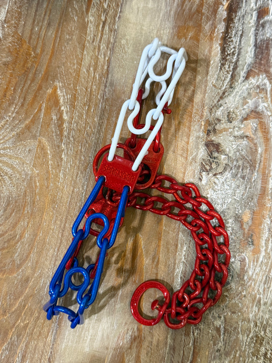 Stars & Stripes Collection Powder Coated Herm Sprenger Prong Collar