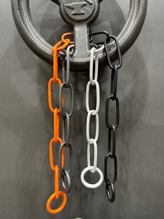 2 Color Powder Coated Herm Sprenger 3mm Long Link Fur Saver Collar